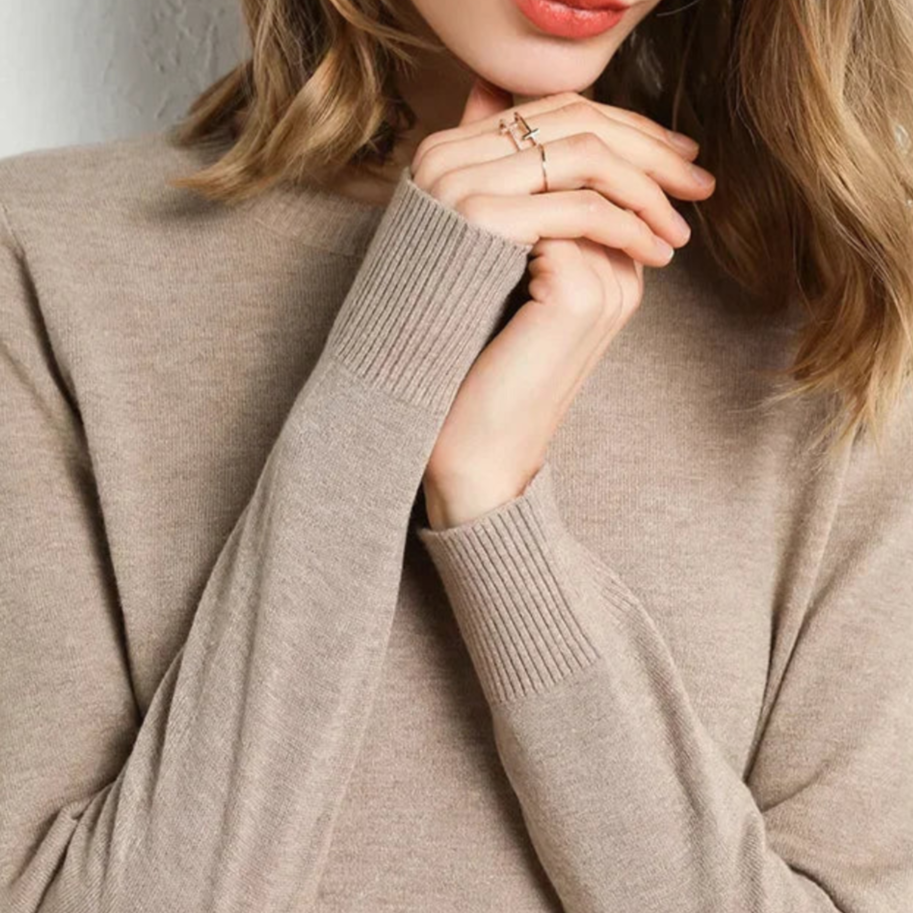 Le Clair™ | Pull confort en laine essentiel