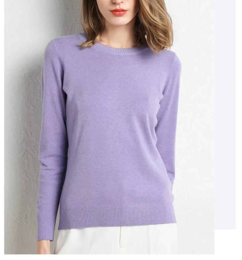 Le Clair™ | Pull confort en laine essentiel