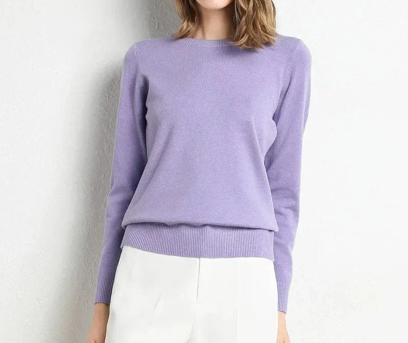 Le Clair™ | Pull confort en laine essentiel