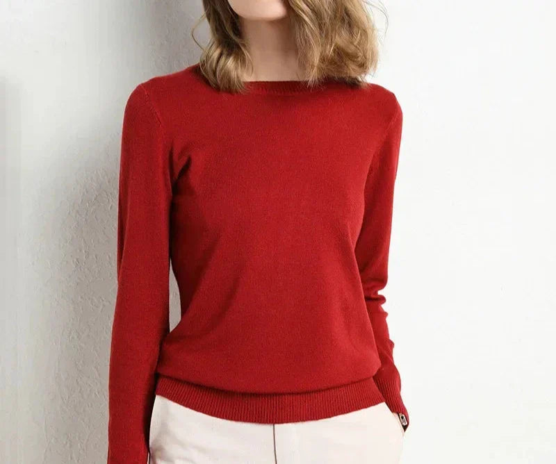 Le Clair™ | Pull confort en laine essentiel