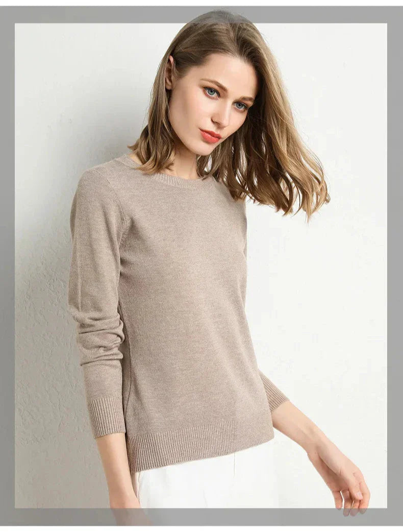 Le Clair™ | Pull confort en laine essentiel