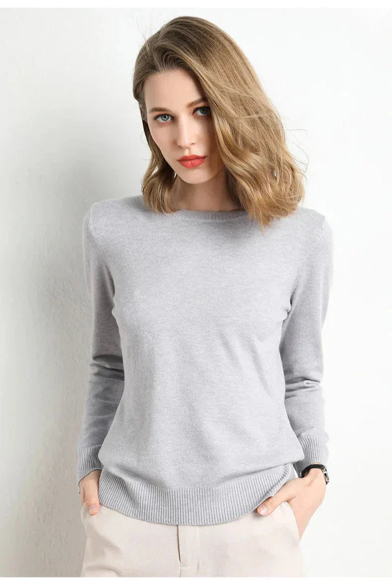 Le Clair™ | Pull confort en laine essentiel